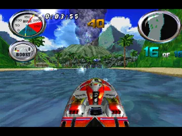 Hydro Thunder (US) screen shot game playing